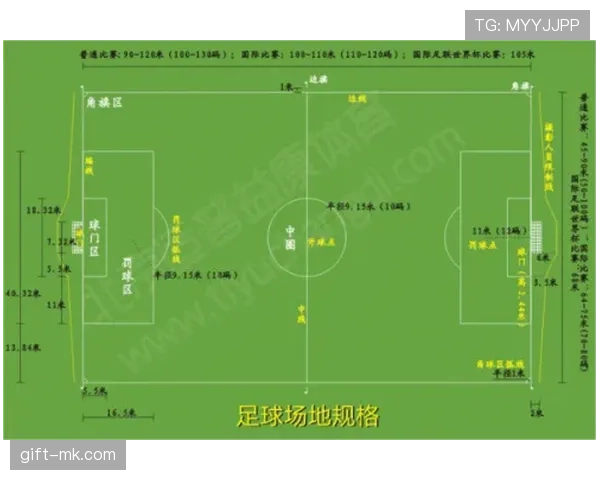 足球球门尺寸规则详解及比赛中判定标准